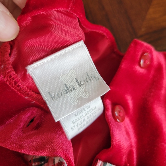 Holiday Dress Size 6-9 months. *Like New* - Picture 4 of 8